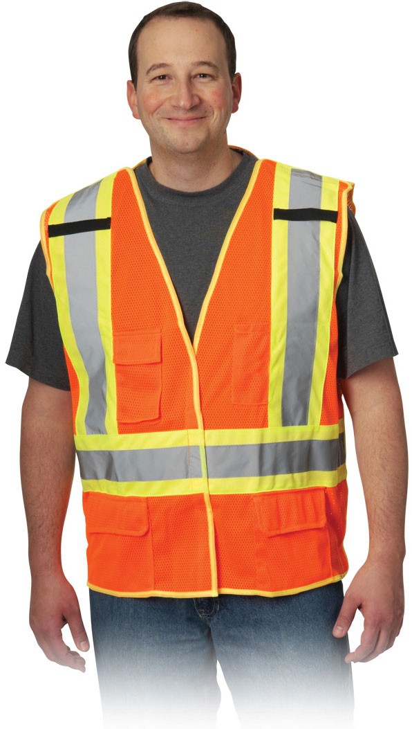 Picture of X-Back Breakaway Two-Tone Mesh Vest