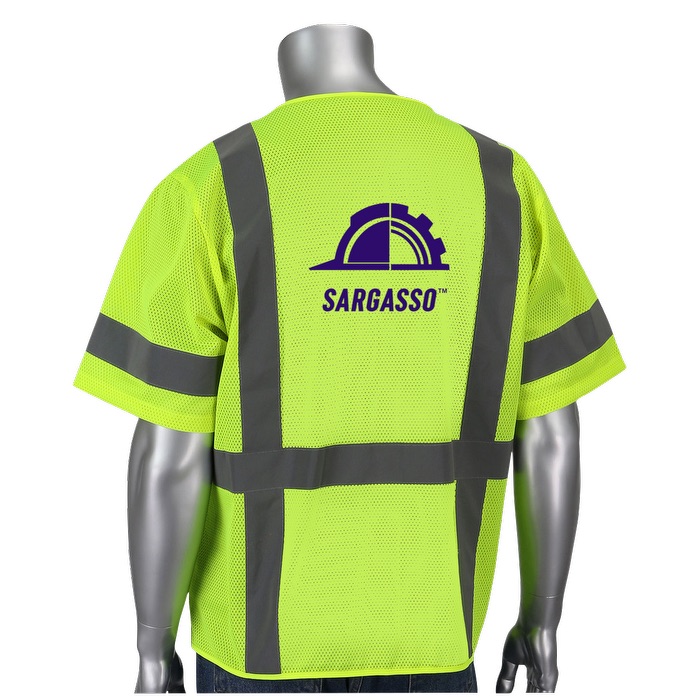 Picture of Class 3 Five Pocket Black Bottom Front Value Vest