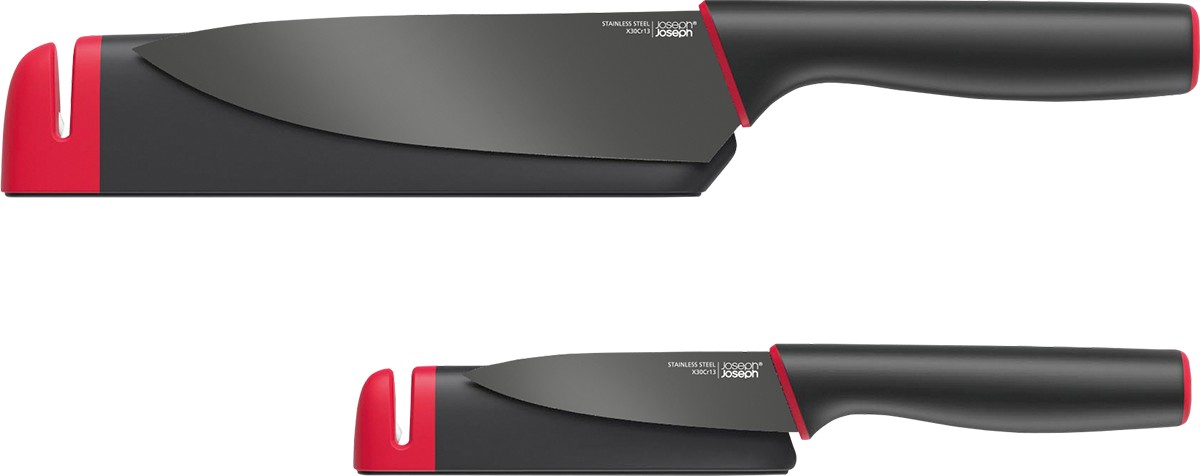 Picture of Joseph Joseph Slice&Sharpen 2 Knives w/ Sheaths
