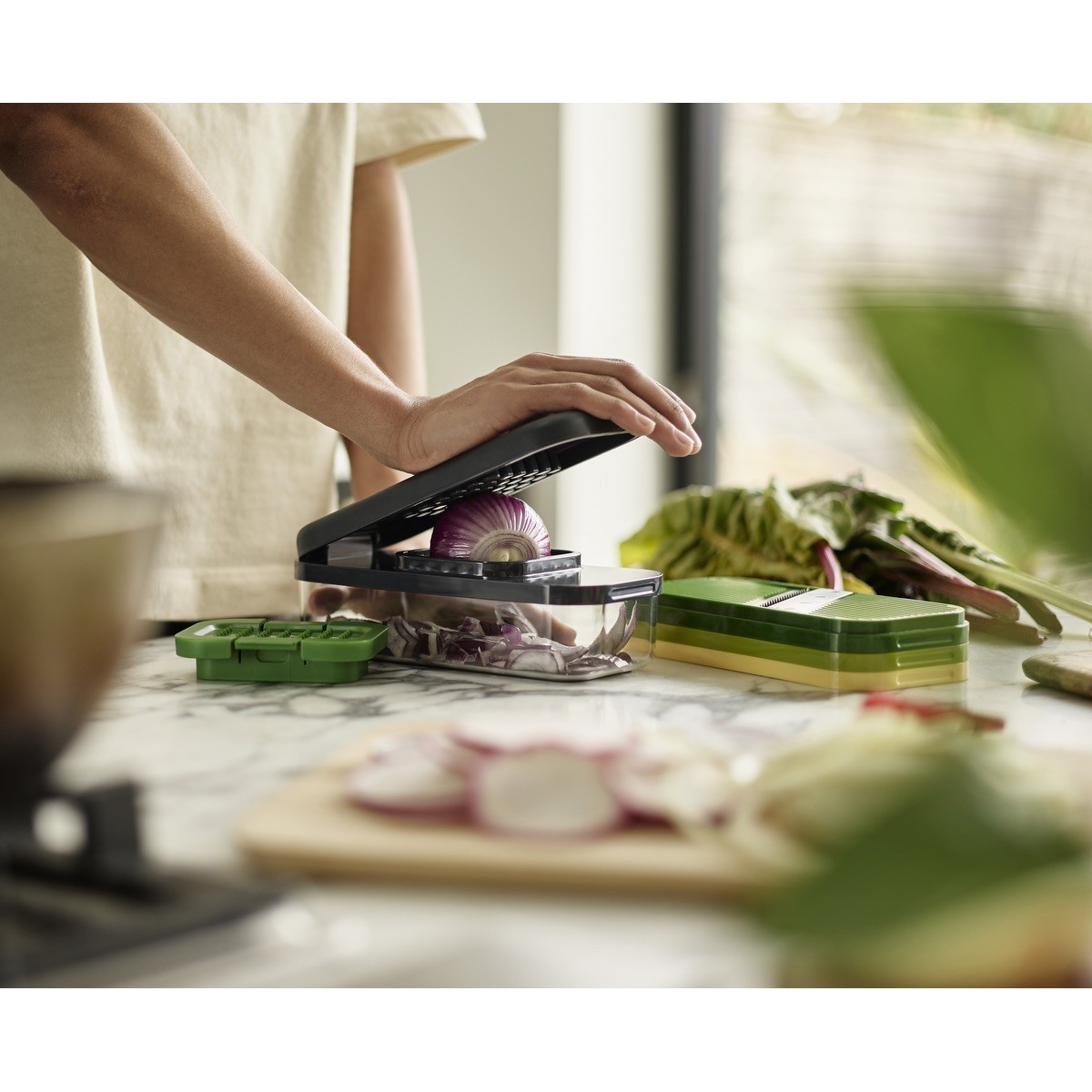 Picture of Joseph Joseph Multi-Prep 4-pc Grater & Slicer