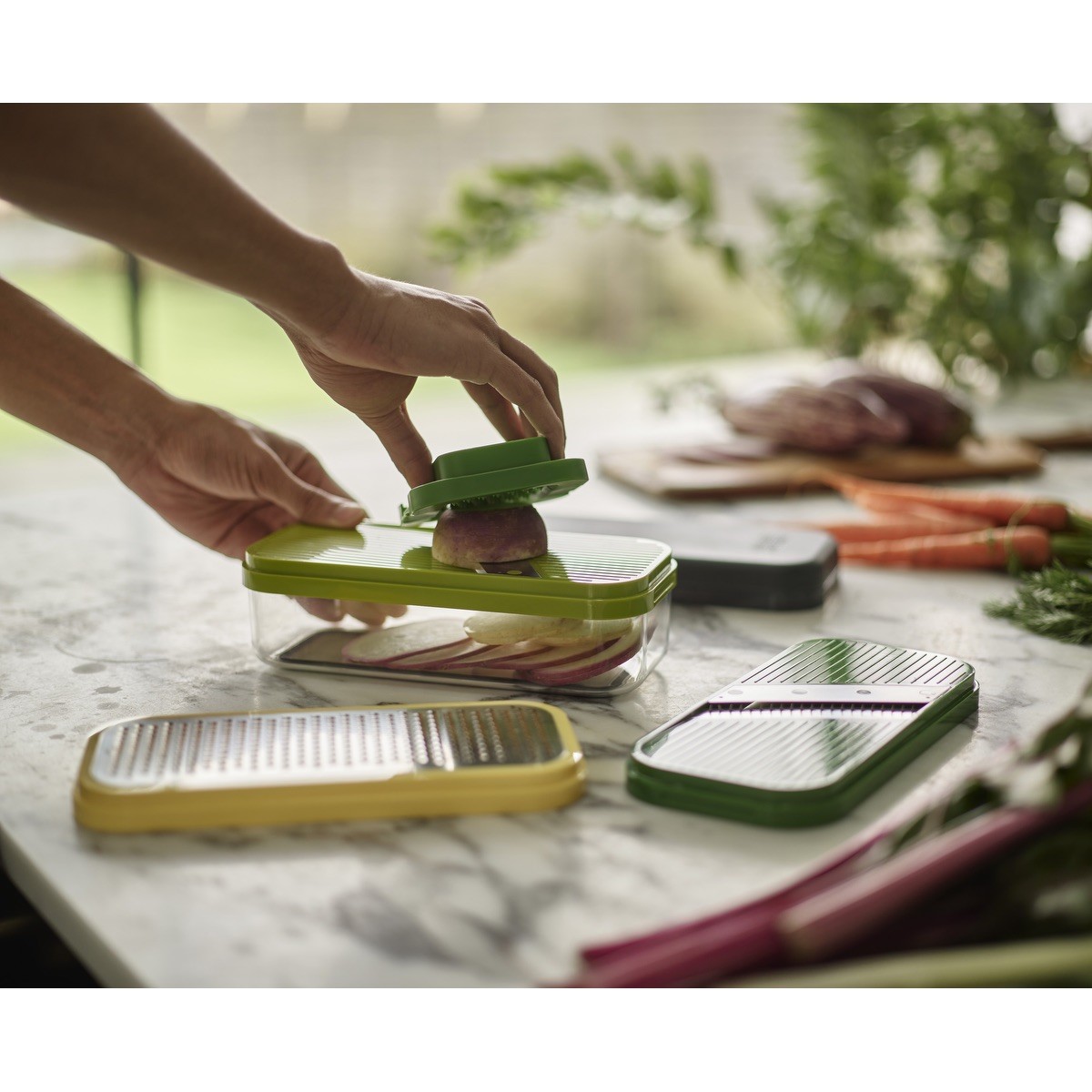 Picture of Joseph Joseph Multi-Prep 4-pc Grater & Slicer
