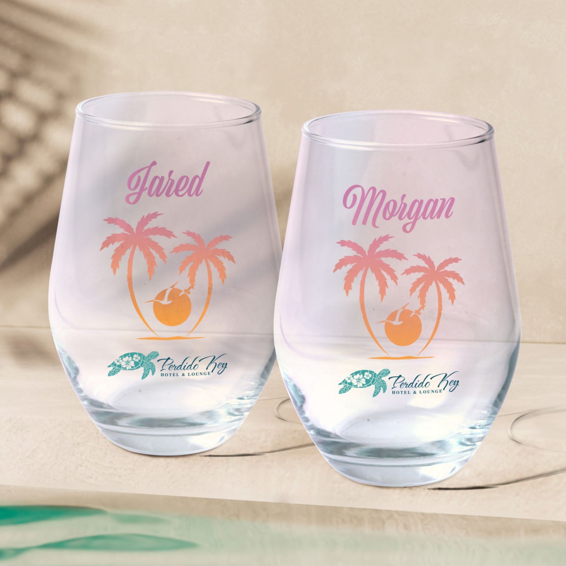 Picture of Pod Full Color Stemless Wine Glass 11.5 Oz