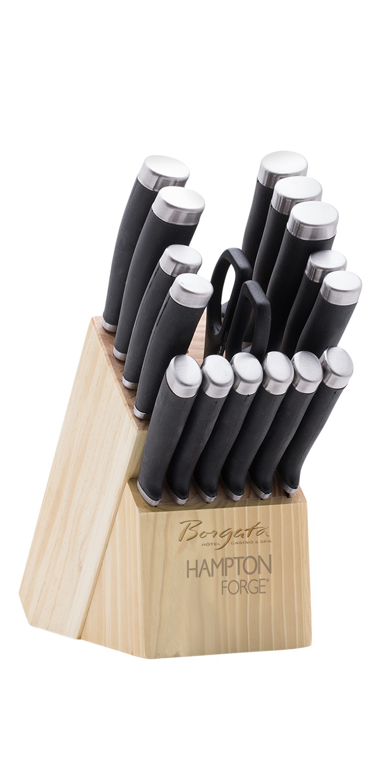 Picture of Hampton Forge Epicure 17 Piece Cutlery Block Set
