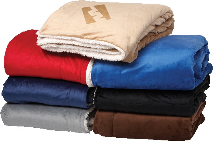 Picture of Oversize Micro-mink Sherpa Blanket
