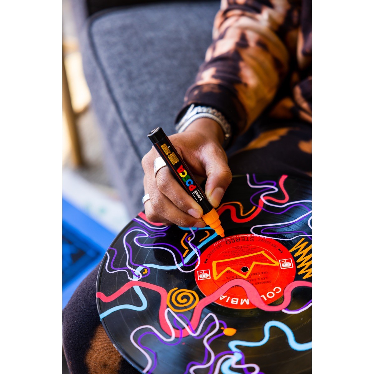 Picture of POSCA 4 Piece Metallic Marker Set with Bag