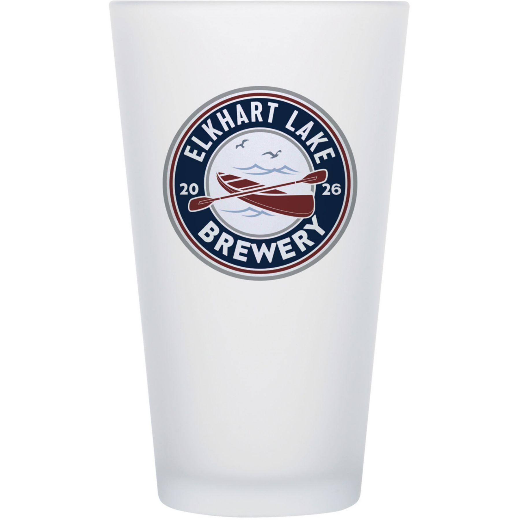 Picture of Pod Full Color Frosted Pint Glass