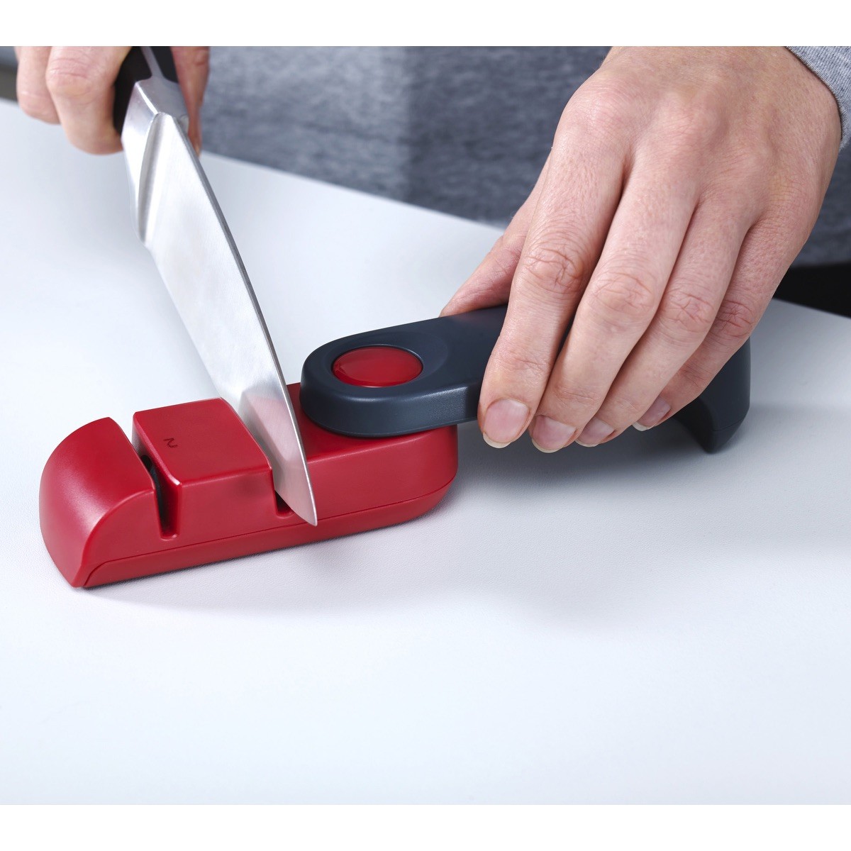 Picture of Joseph Joseph Rota Red Folding Knife Sharpener