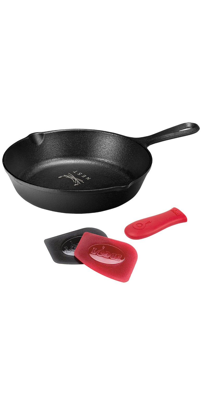 Picture of Lodge 8" Cast Iron Starter Gift Set