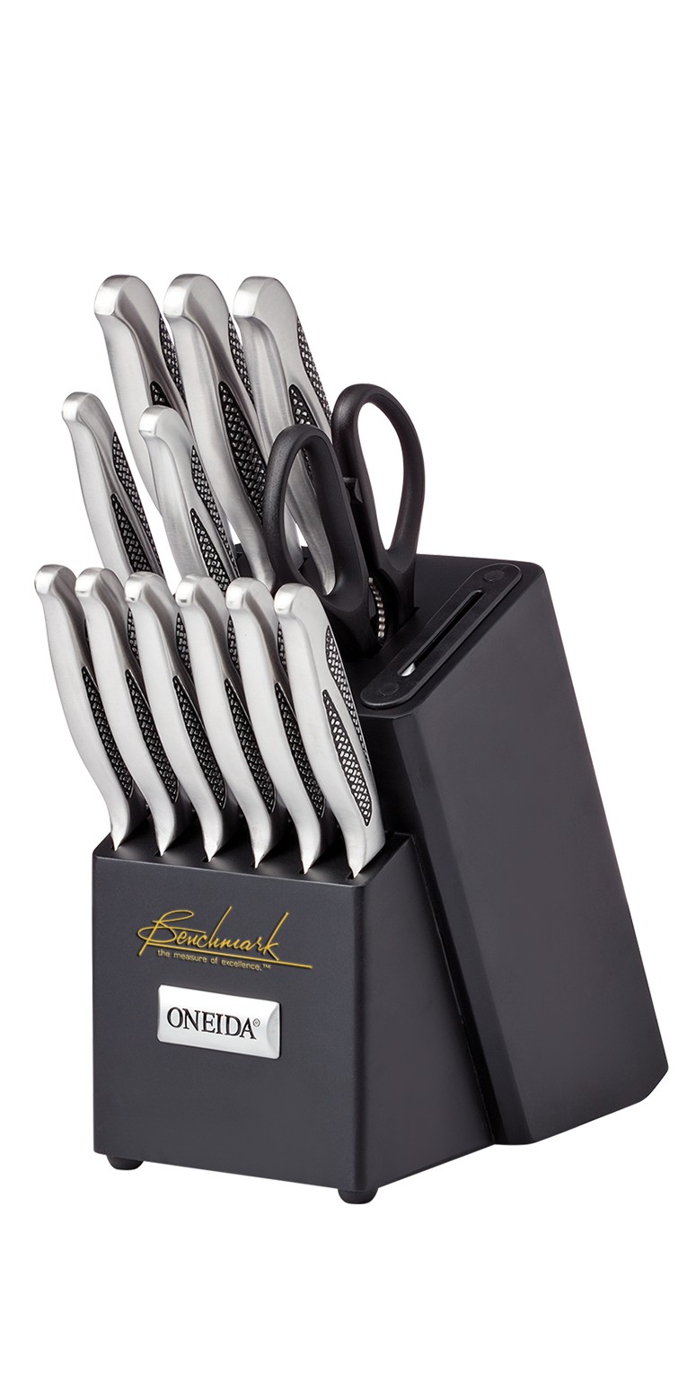 Picture of Oneida 14 Piece Knife Set with Built-in Sharpener