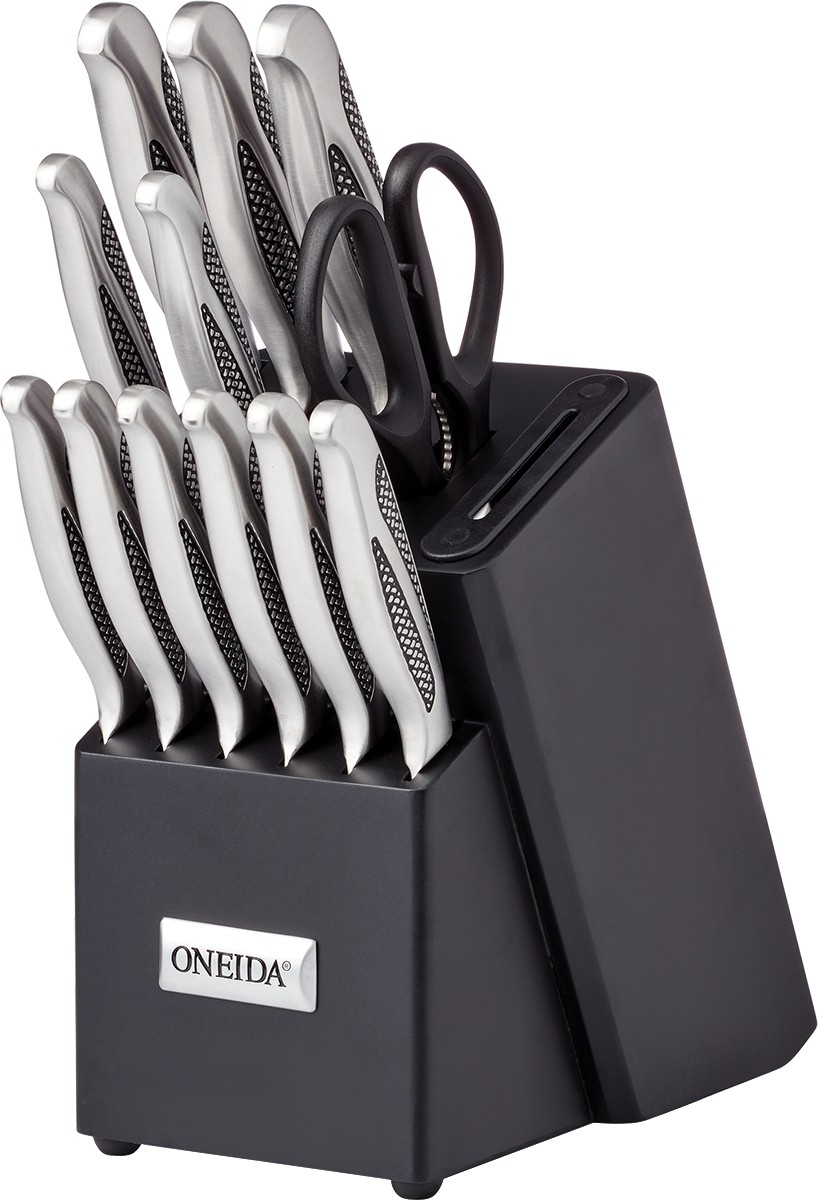 Picture of Oneida 14 Piece Knife Set with Built-in Sharpener
