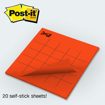 Picture of Post-it® Custom Printed Big Pads (8"x8")