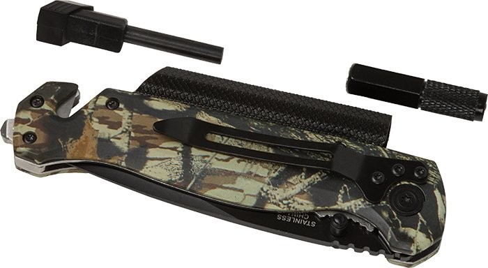 Picture of Camo Survival/Rescue Knife