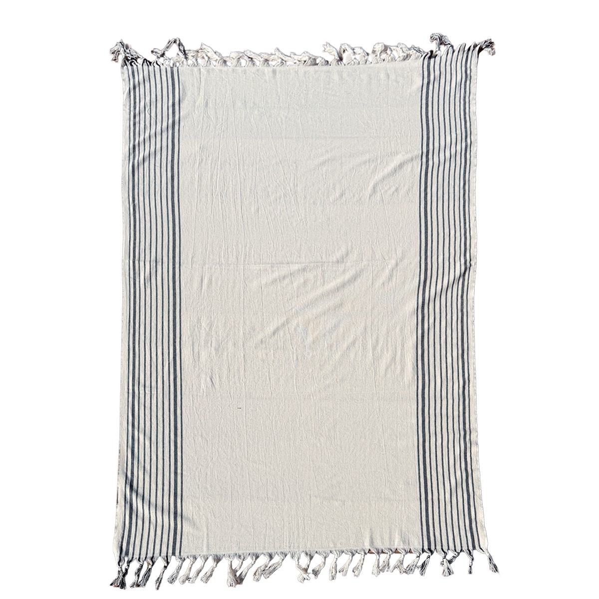 Picture of Ivory Shore Open Striped Peshtemal Towel