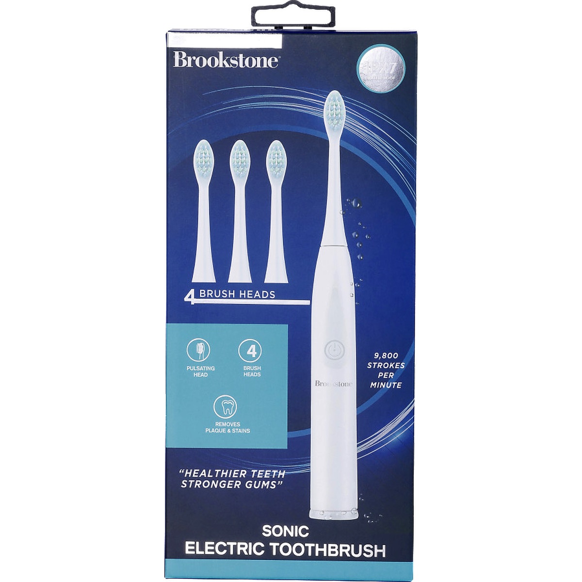 Picture of Brookstone Sonic Electric Toothbrush
