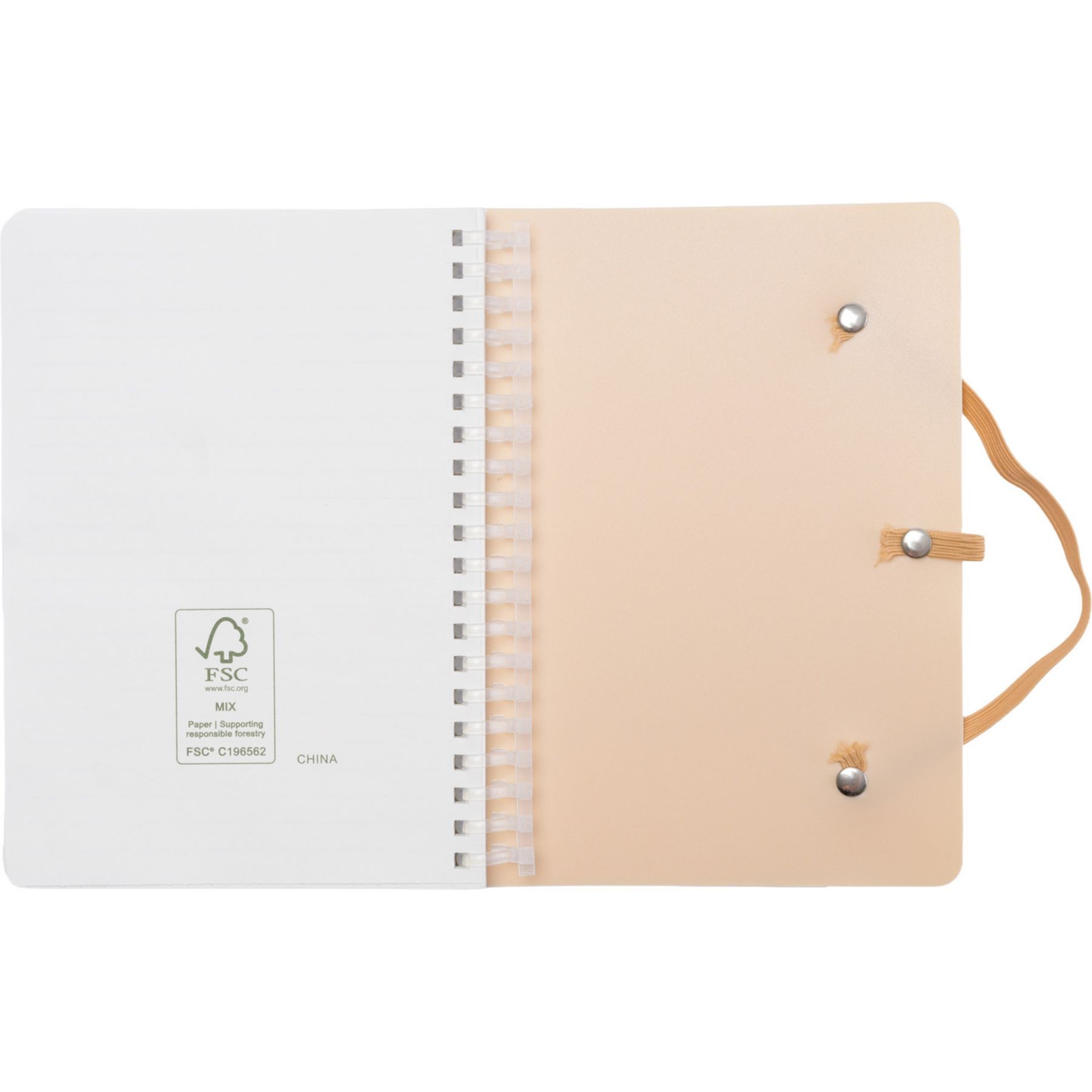 Picture of Full Clr Ocean Repreve Notebook 5x7
