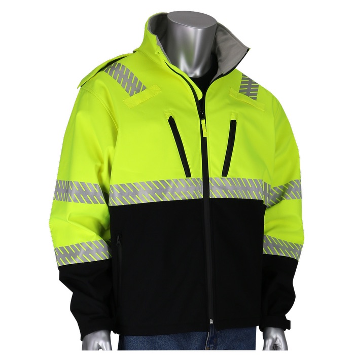 Picture of Class 3 Ripstop Softshell Black Bottom Jacket