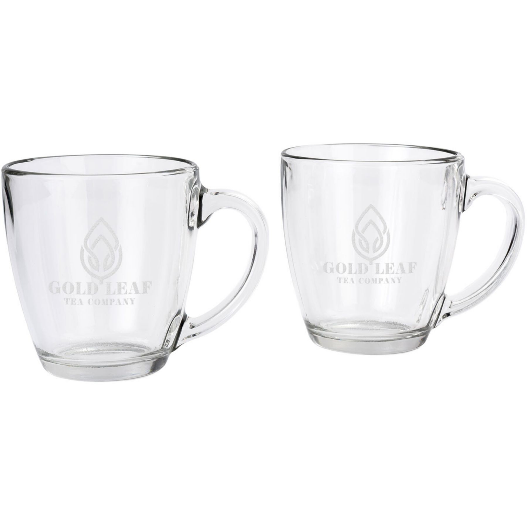 Picture of Etched Tapered Glass Mug 15.5 Oz