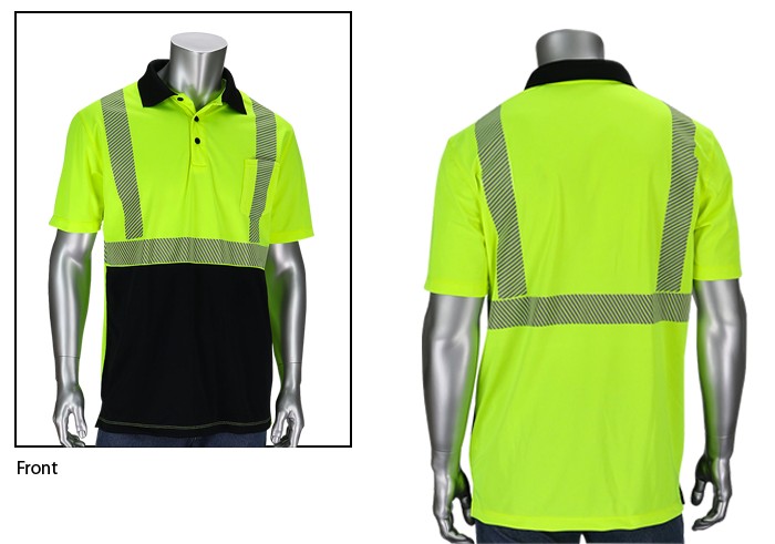 Picture of Class 2 Polo Shirt with Black Bottom Front