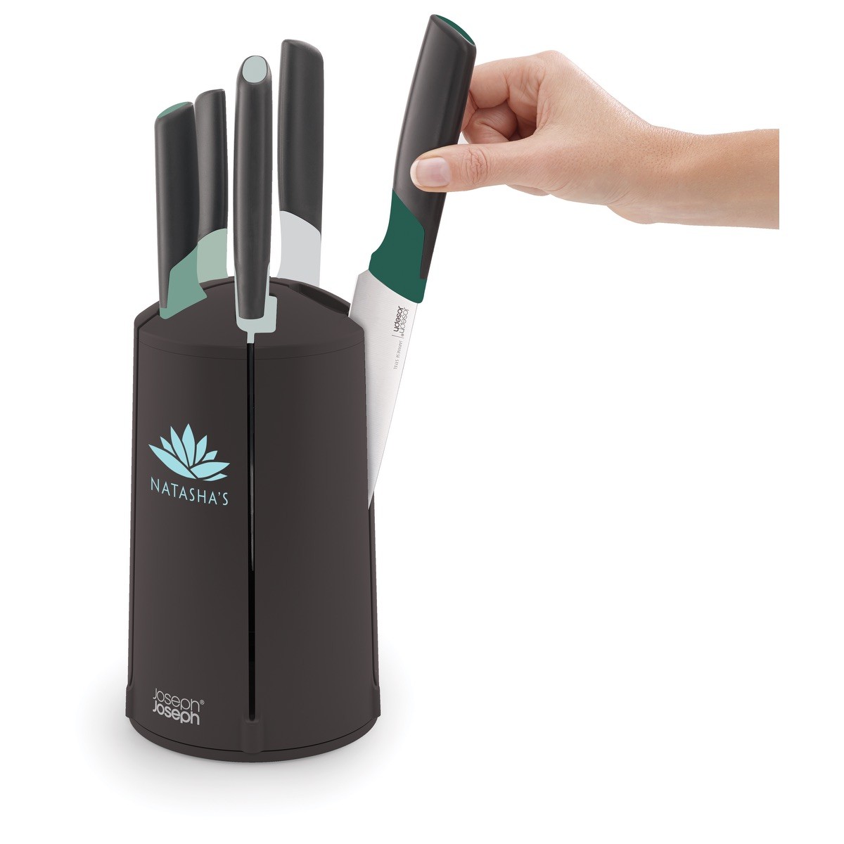 Picture of Joseph Joseph Elevate Green Knives Carousel Set