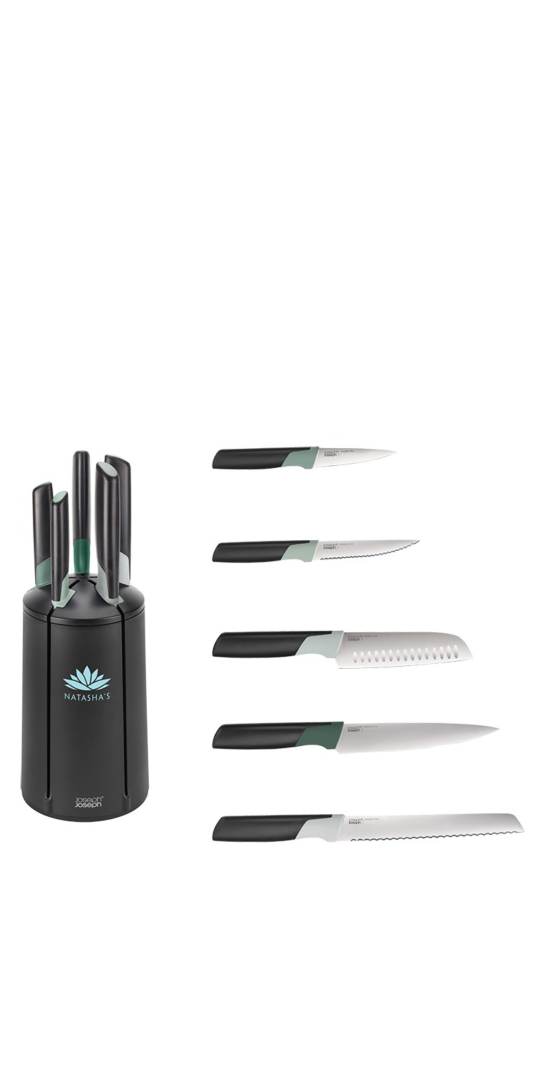 Picture of Joseph Joseph Elevate Green Knives Carousel Set