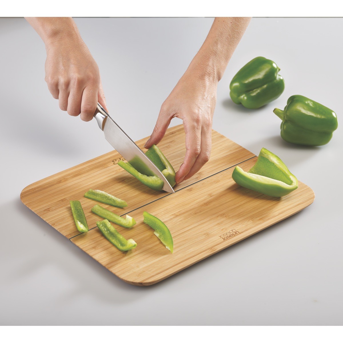 Picture of Joseph Joseph Chop2Pot Bamboo Fold Cut Board