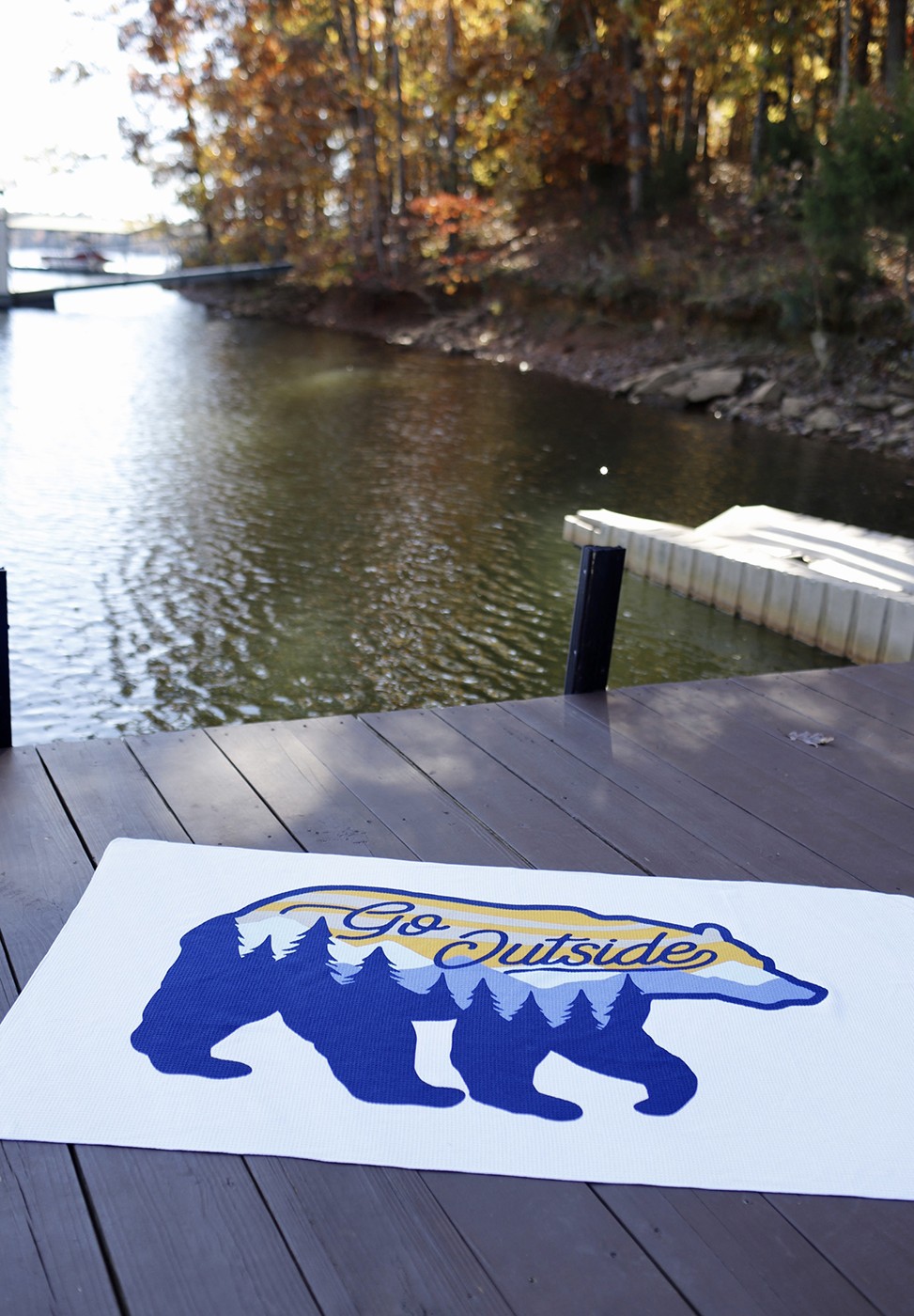Picture of Waffle Weave Beach Towel