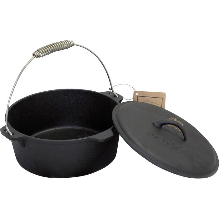 Picture of Old Mountain 4.5 Qt Flat Bottom Dutch Oven