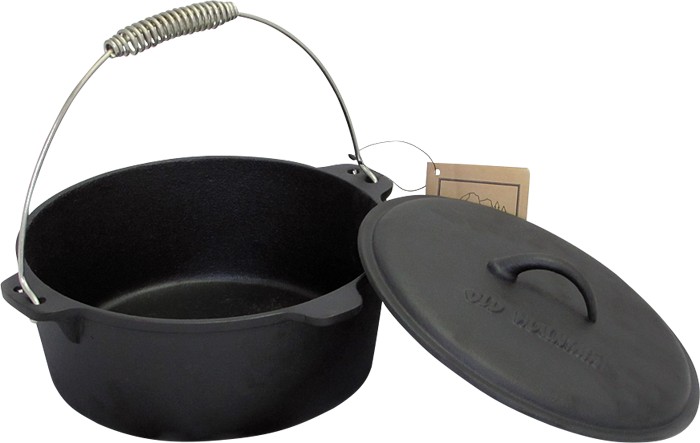 Picture of Old Mountain 4.5 Qt Flat Bottom Dutch Oven