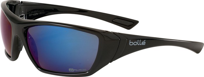 Picture of Boll Hustler Blue Polarized Glasses