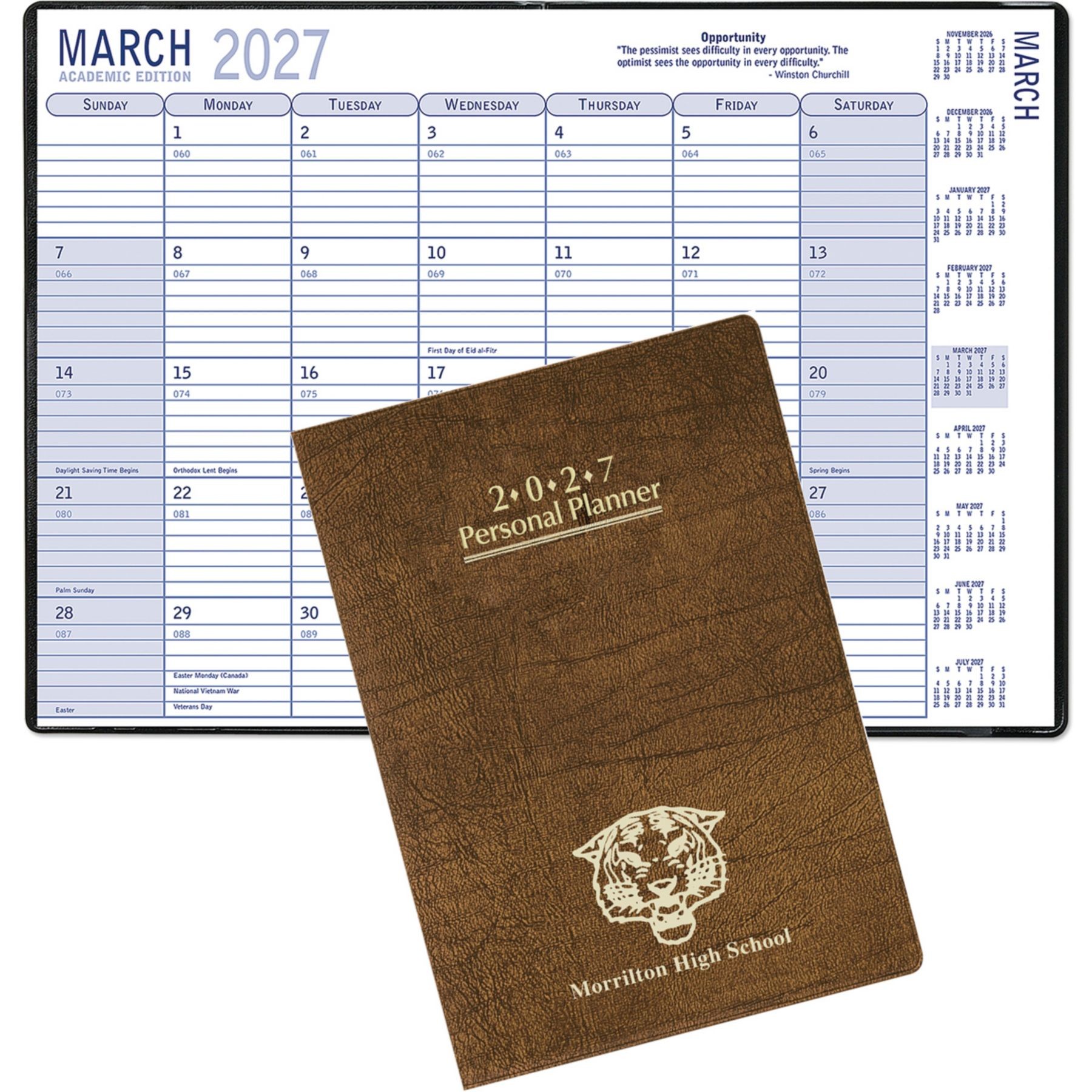 Picture of Gnu 7x10 Academic Monthly