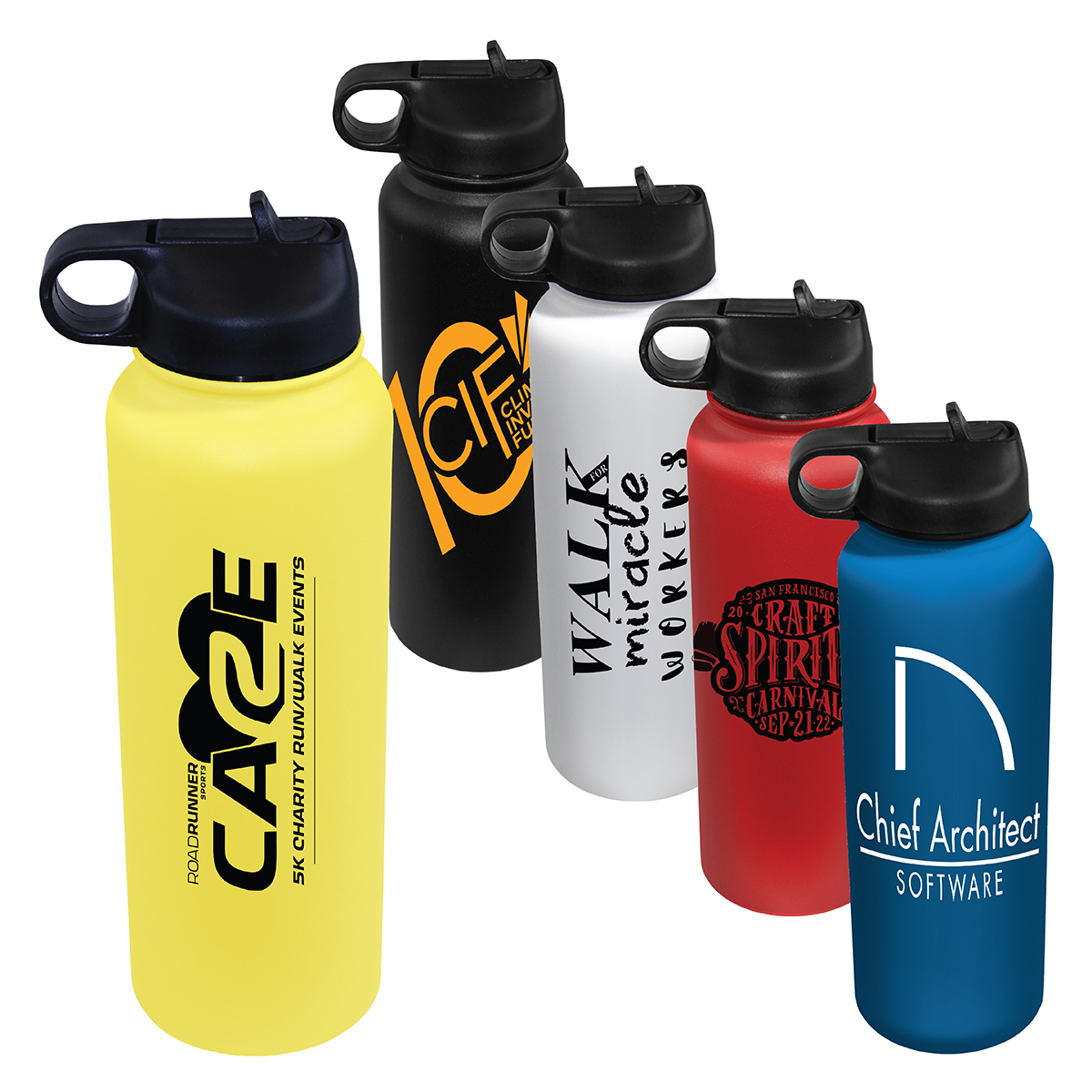 Picture of Memphis Sports Bottle w/Straw Lid
