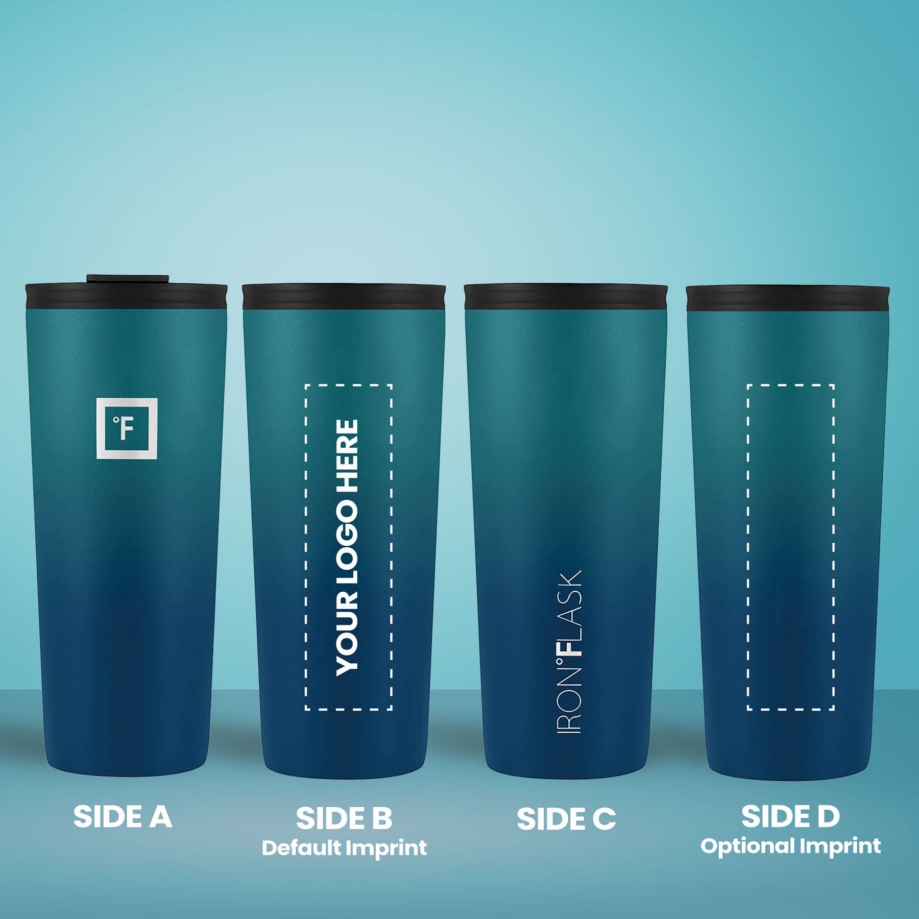 Picture of Iron Flask Classic Tumbler 2.0 Gradient 24 Oz