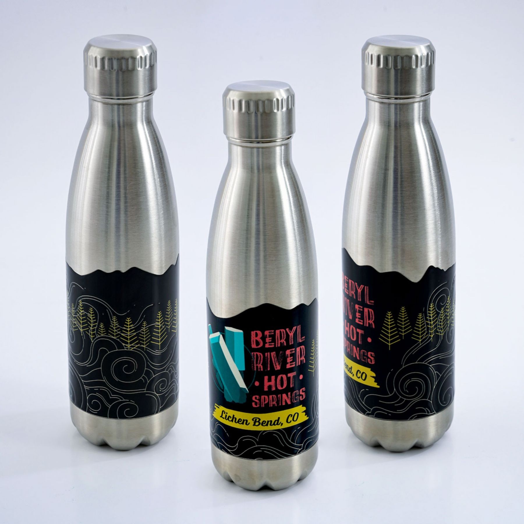 Picture of Full Color Saratoga Voyager Stainless Bottle 17oz