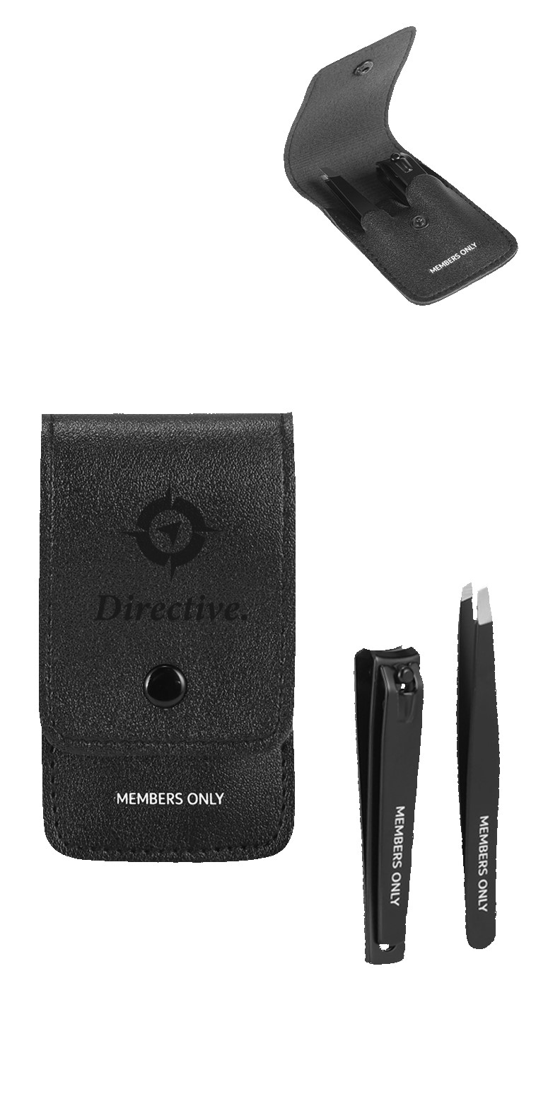 Picture of Members Only Nail Clipper & Tweezer Set