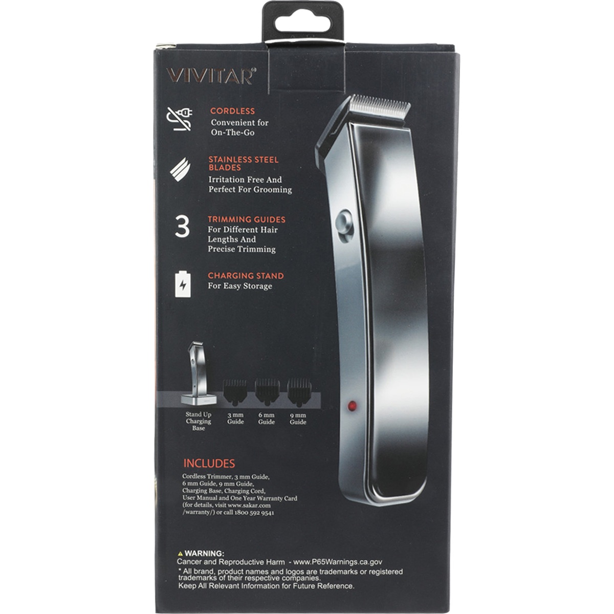 Picture of Vivitar Rechargeable Cordless Hair Trimmer