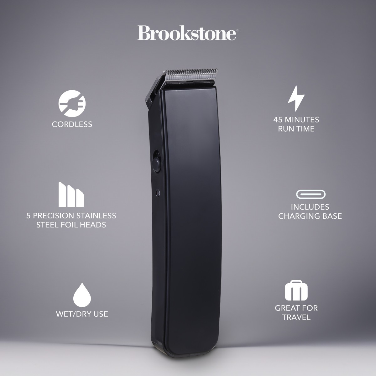 Picture of Brookstone Cordless Hair Trimmer