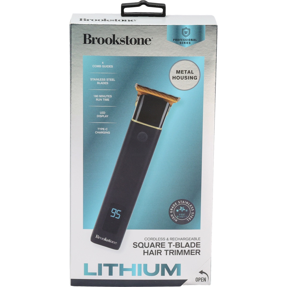 Picture of Brookstone Square T-Blade Hair Clipper