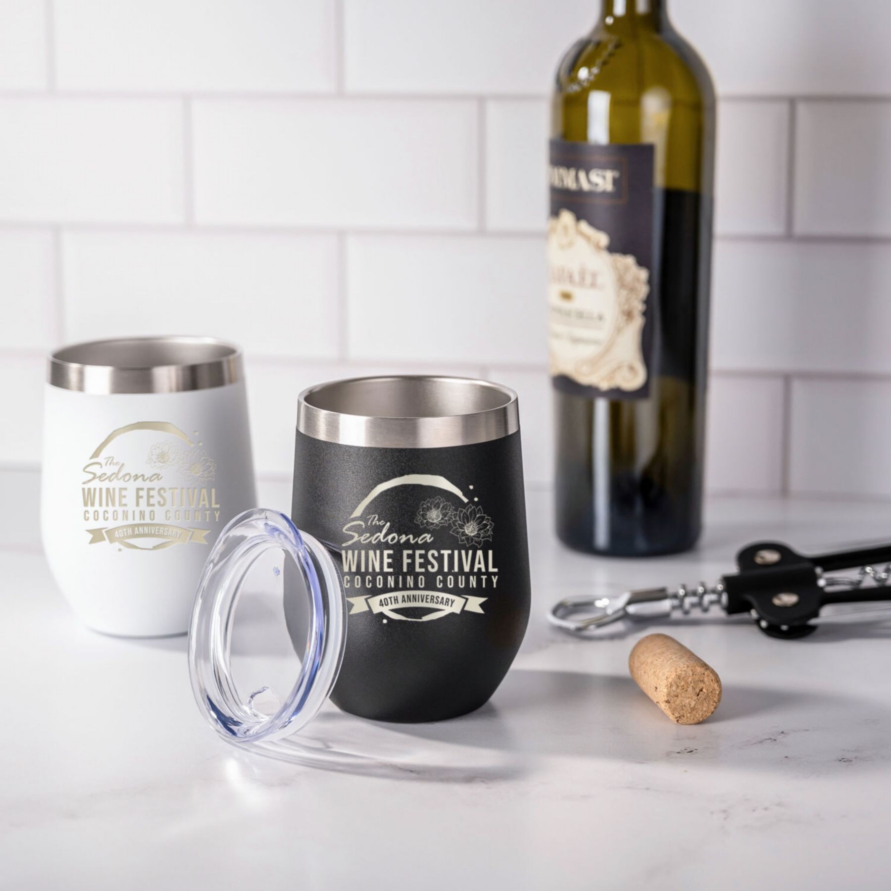 Picture of Cruise Stainless Steel Wine Tumbler 12 Oz