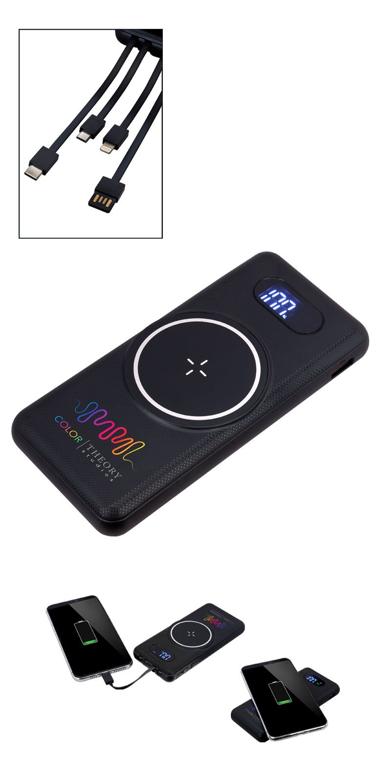 Picture of Magnetic Wireless Charger & Power Bank 10,000mAh