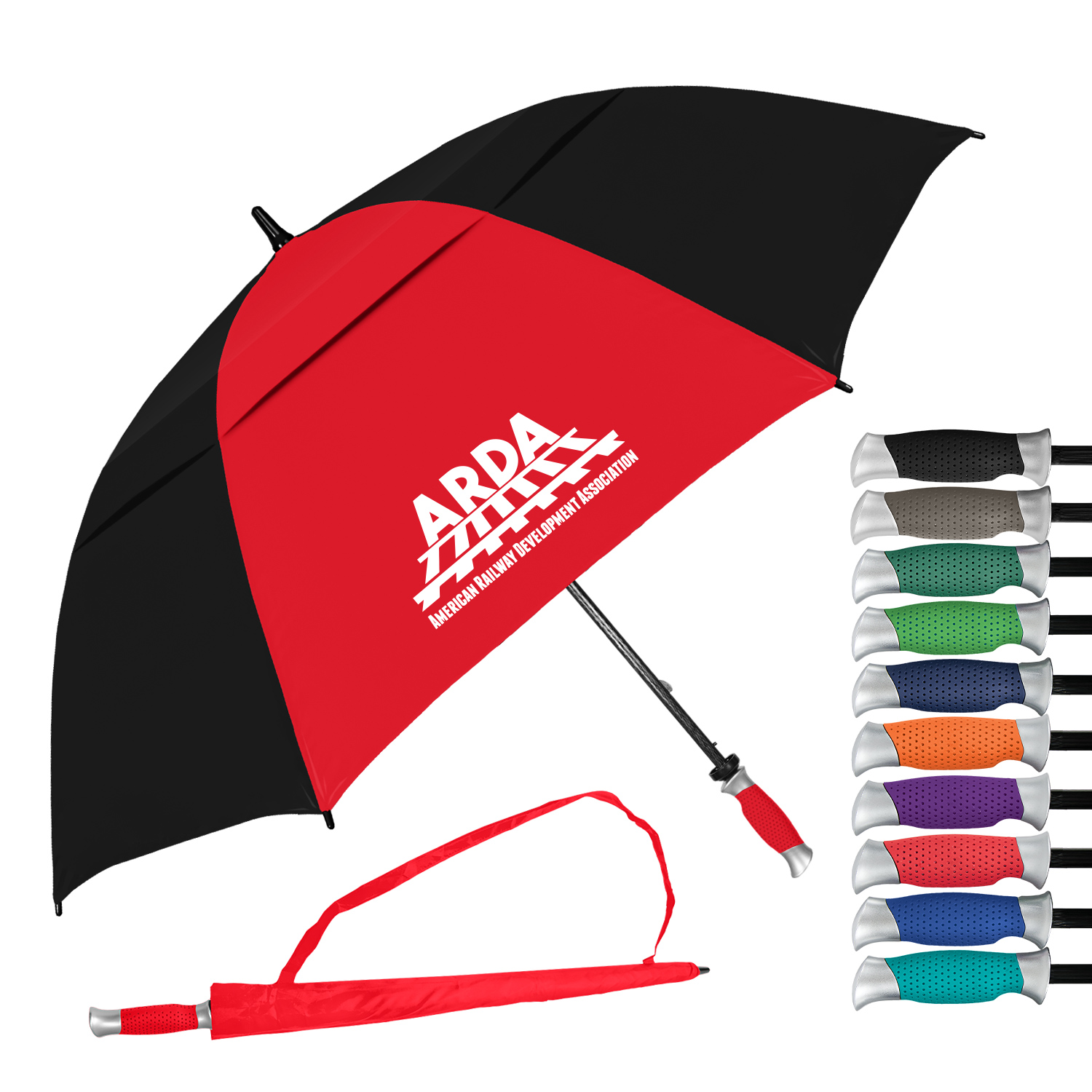 Picture of The Vented Typhoon Tamer Golf Umbrella - Auto-Open (most colors)
