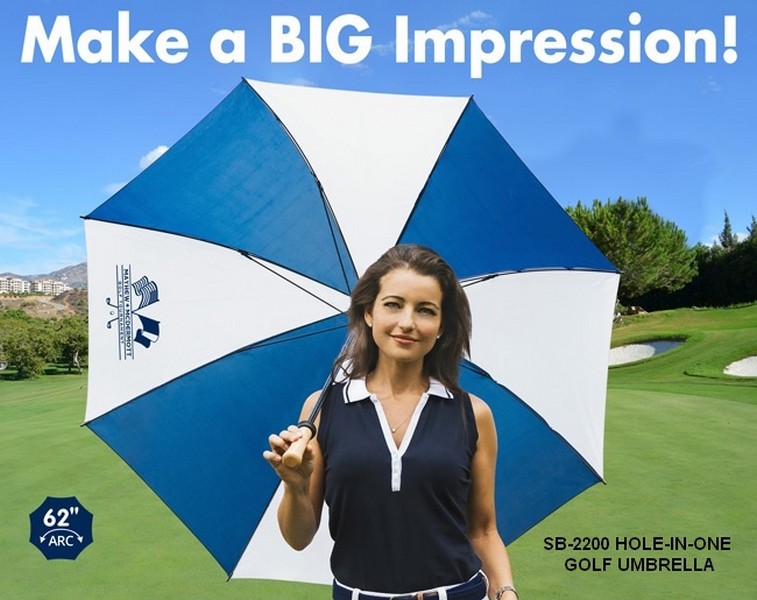 Picture of The Hole-In-One Auto-Open Golf Umbrella