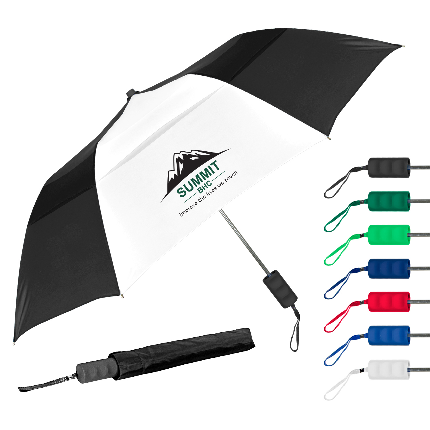 Picture of The Vented Windproof Auto-Open Folding Umbrella