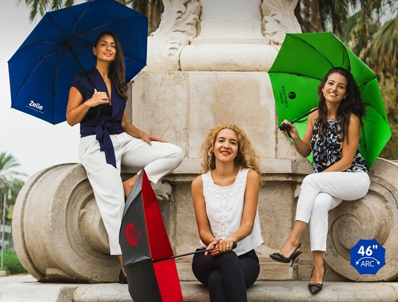 Picture of The Color Flip Inverted Folding Umbrella - Auto-Open, Reverse Auto-Closing