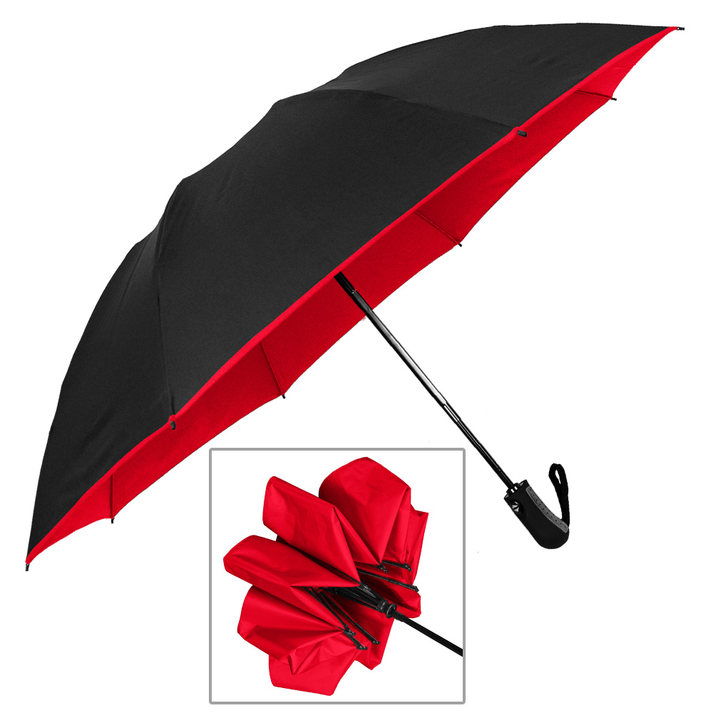 Picture of The Color Flip Inverted Folding Umbrella - Auto-Open, Reverse Auto-Closing