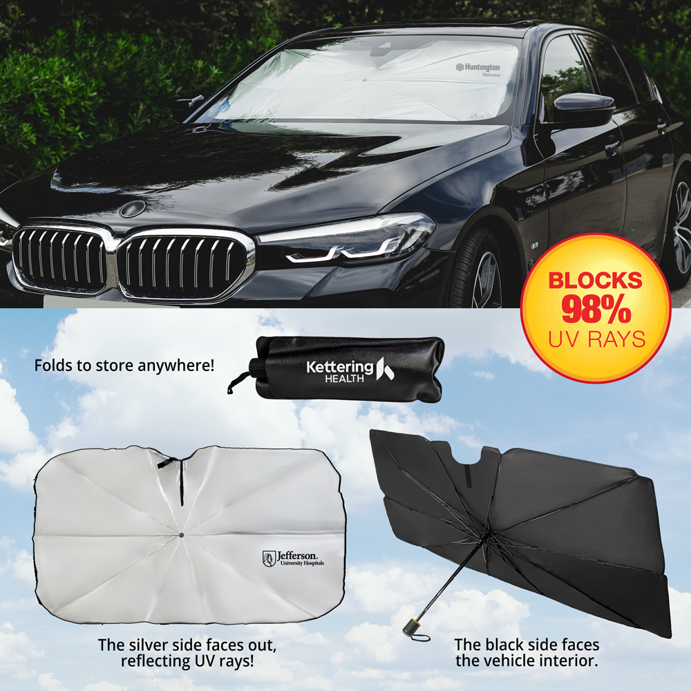 Picture of The Dashboard Defender - UPF-50 UV Car Windshield Sunshade Folding Umbrella