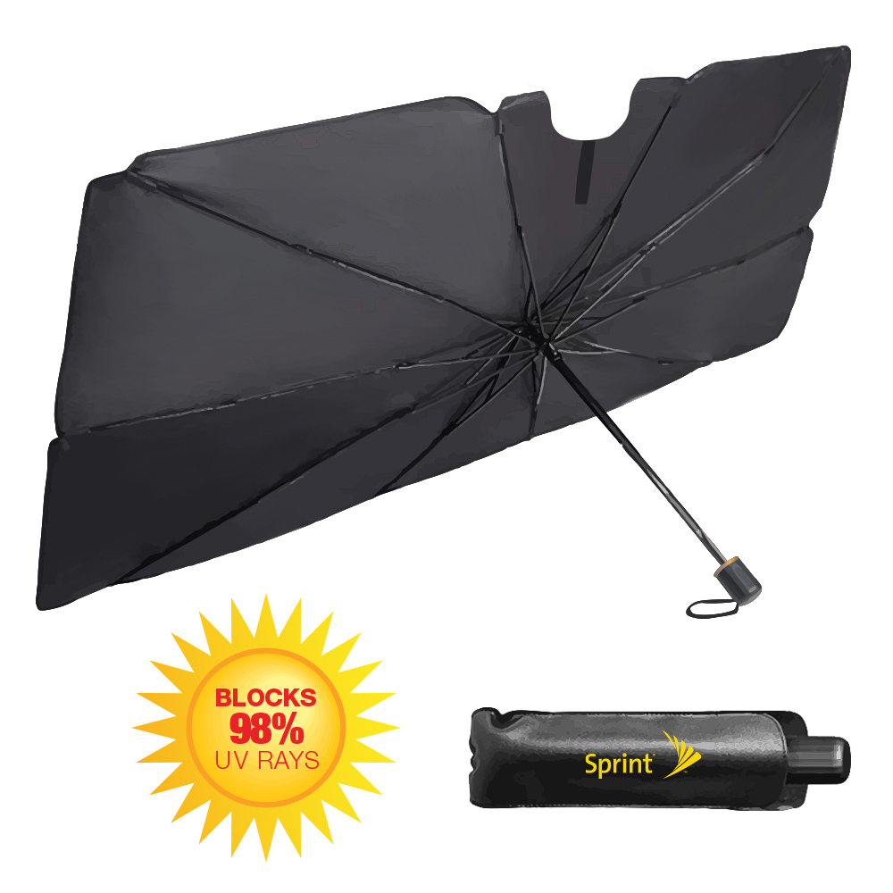Picture of The Dashboard Defender - UPF-50 UV Car Windshield Sunshade Folding Umbrella