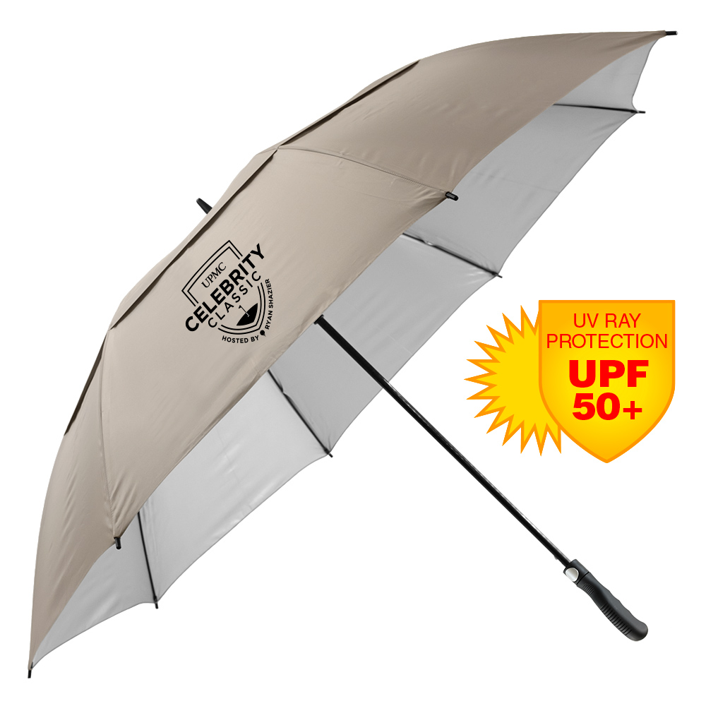 Picture of The Vented Hybrid UV Auto-Open Golf Umbrella w/UPF-50