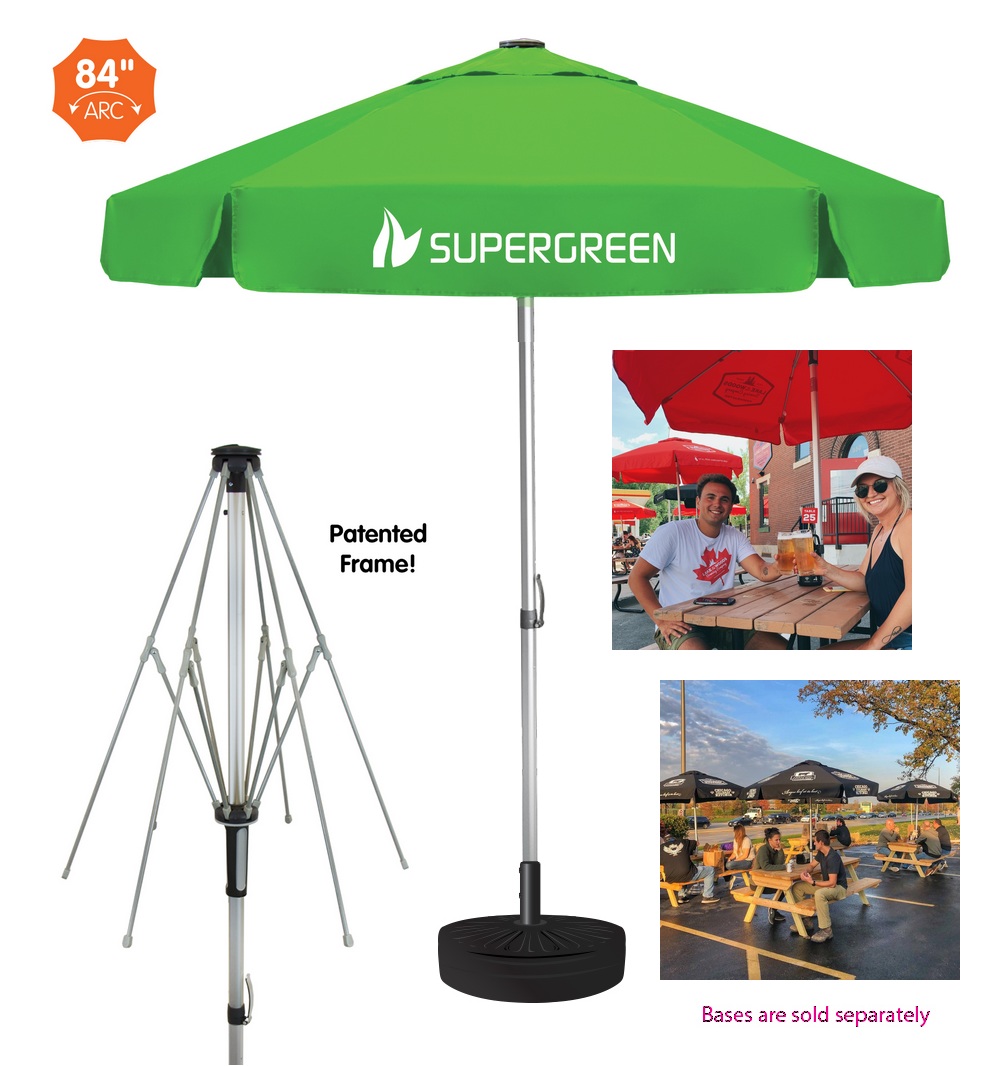 Picture of The Vented Bistro Patio Umbrella -- Commercial Quality