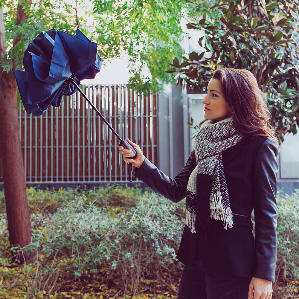 Picture of The Reversa Inverted Auto-Open & Reverse Closing Folding Umbrella
