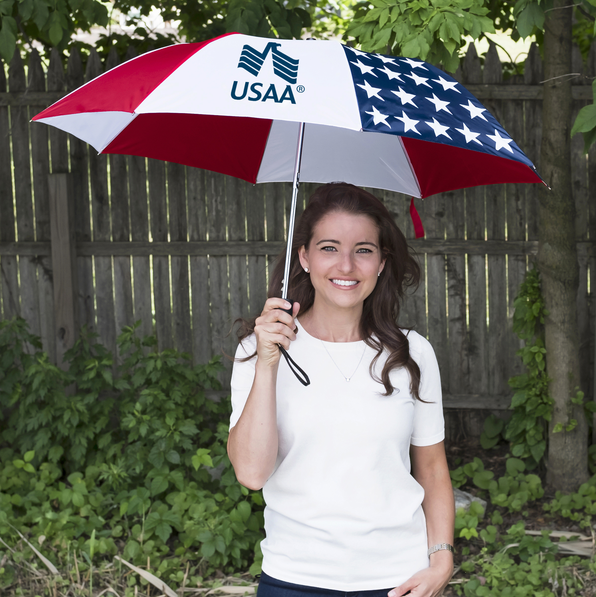 Picture of The Patriot Auto-Open Folding Umbrella